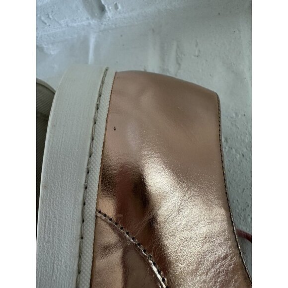 Swear Shoes Womens EU 39 US‎ 8.5 Rose Gold Pointed Toe Metallic Loafer Donna2 - Picture 8 of 16